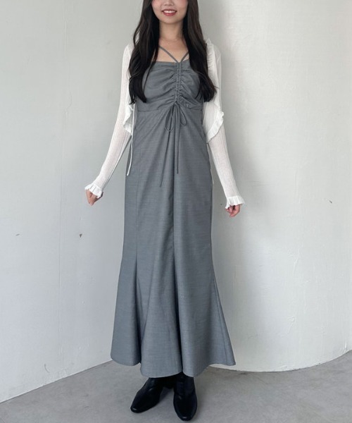 ワンピース Archive DIESEL asymmetry one-piece セール】アシメドロストキャミワンピース（ワンピース