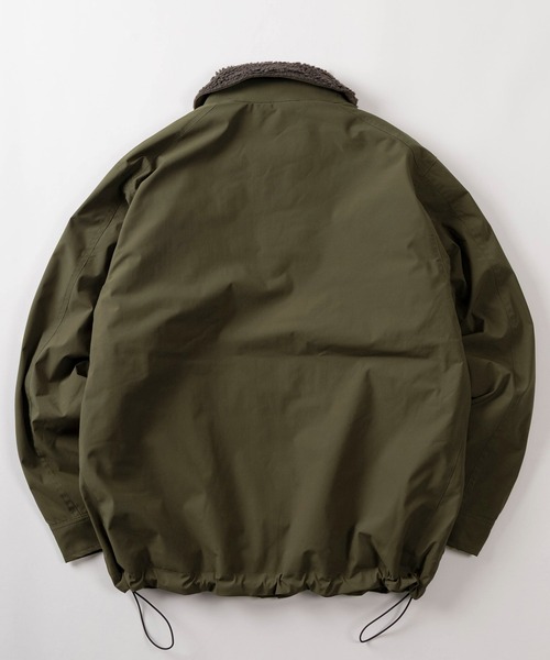 セール】【71】襟ボア N-1 中綿デッキジャケット/ドローコード付