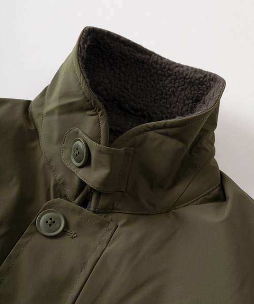 セール】【71】襟ボア N-1 中綿デッキジャケット/ドローコード付