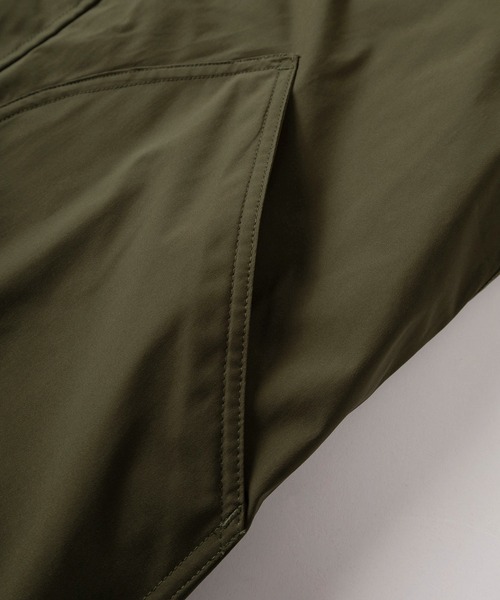 make a ray!（メイク ア レイ！）の「【71】襟ボア  N-1 中綿デッキジャケット/ドローコード付（ミリタリージャケット・メンズ・カーキ/ベージュ/ネイビー・M/L/XL）」の9枚目の写真