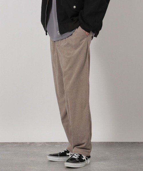 LAKOLE(ラコレ)の「コーデュロイストレートスリムパンツ / 590553(その他パンツ・メンズ・ブラウン/グレイッシュベージュ/ブラック/オリーブ・LARGE/MEDIUM/SMALL)」の18枚目の写真