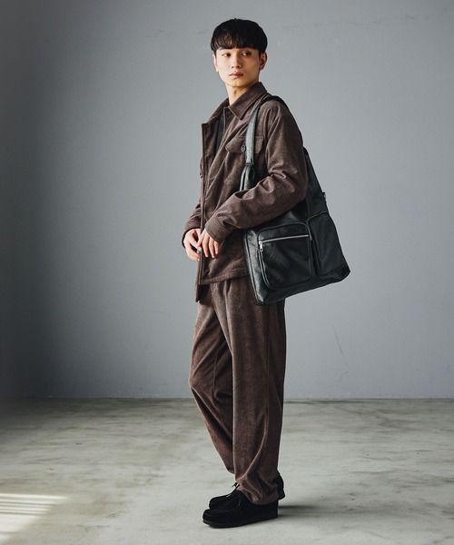LAKOLE(ラコレ)の「コーデュロイストレートスリムパンツ / 590553(その他パンツ・メンズ・ブラウン/グレイッシュベージュ/ブラック/オリーブ・LARGE/MEDIUM/SMALL)」の7枚目の写真