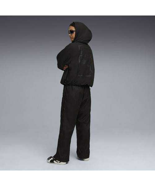 PUMA（プーマ）の「PUMA プーマ ウィメンズ PUMA x ROSE オーバーサイズ ハーフジップ ジャケット（ダウンジャケット/コート・レディース・ブラック・SMALL/X-SMALL/LARGE/MEDIUM）」の3枚目の写真