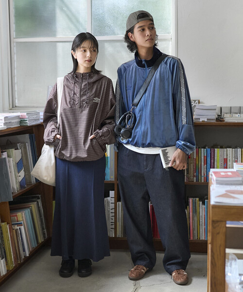 FREAK'S STORE（フリークスストア）の「FREAK’S STORE/フリークスストア ワイドテーパード デニム スラックスパンツ（デニムパンツ・メンズ・ライトグレー/ネイビー/ブラック/ブルー・SMALL/LARGE/MEDIUM）」の7枚目の写真