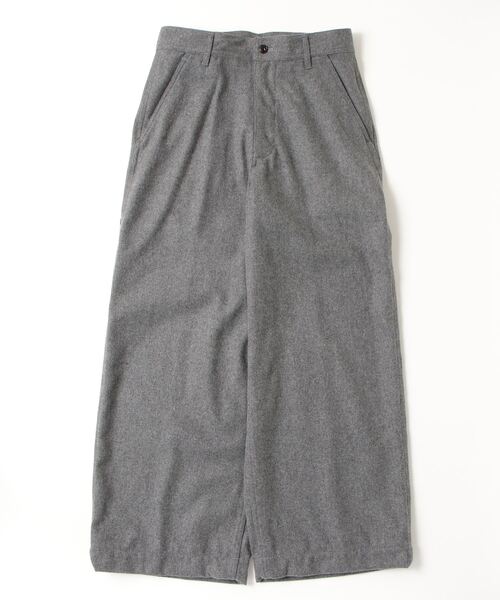 VOAAOV（ヴォアーブ）の「【VOAAOV】 RECYCLED MELTON Pants（その他パンツ・メンズ・ネイビー/グレー/チャコールグレー/ブラック・1/2/0）」の3枚目の写真