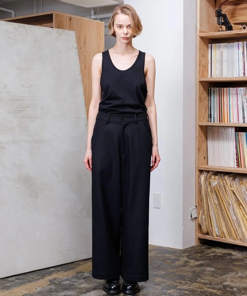 voaaov ラップパンツ VOAAOV | ヴォアーブ WRAP 2WAY PANTS(BLACK)通販サイト - 京都取扱い