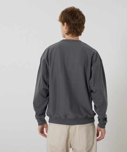 coca（coca）（コカ）の「T-スウェットベーシックTシャツ（スウェット・メンズ・チャコール/ライトグレー・S/XL/M/L）」の6枚目の写真