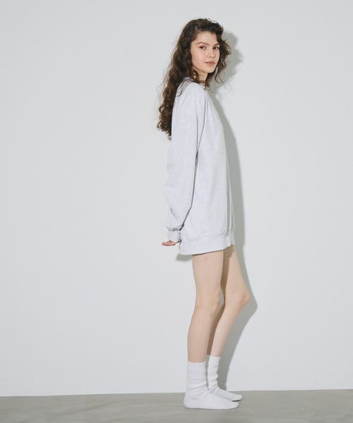 coca（coca）（コカ）の「T-スウェットベーシックTシャツ（スウェット・メンズ・チャコール/ライトグレー・S/XL/M/L）」の14枚目の写真