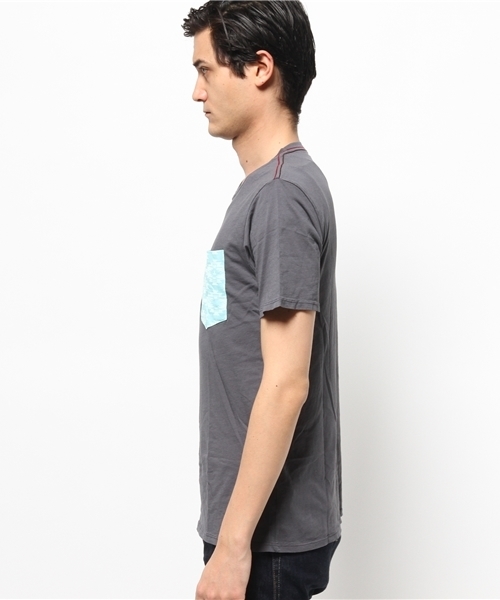 TOPO RANCH（トポランチ）の「【TOPO RANCH】AMOEBA  ポケットTシャツ（Tシャツ/カットソー・メンズ・ネイビー・S/M）」の7枚目の写真