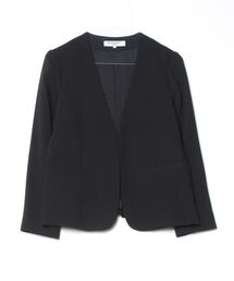 【ヴィンテージ】セットアップ　ノーカラージャケット×スカート古着usedAS90 セットアップ対応】ファンシーツイード ノーカラー ジャケット