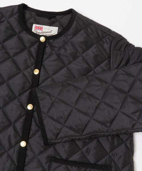 Traditional Weatherwear(トラディショナルウェザーウェア)の「『一部別注カラー』Traditional Weatherwear ARKLEY A LINE(ダウンジャケット/コート・レディース・ブラウン/ブラック・34)」の11枚目の写真