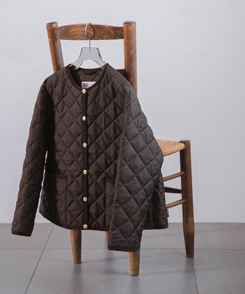 Traditional Weatherwear(トラディショナルウェザーウェア)の「『一部別注カラー』Traditional Weatherwear ARKLEY A LINE(ダウンジャケット/コート・レディース・ブラウン/ブラック・34)」の15枚目の写真