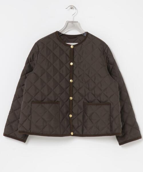 Traditional Weatherwear(トラディショナルウェザーウェア)の「『一部別注カラー』Traditional Weatherwear ARKLEY A LINE(ダウンジャケット/コート・レディース・ブラウン/ブラック・34)」の19枚目の写真