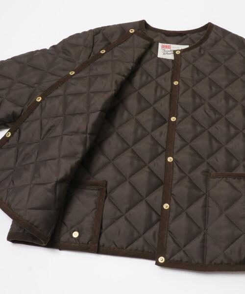 Traditional Weatherwear(トラディショナルウェザーウェア)の「『一部別注カラー』Traditional Weatherwear ARKLEY A LINE(ダウンジャケット/コート・レディース・ブラウン/ブラック・34)」の20枚目の写真