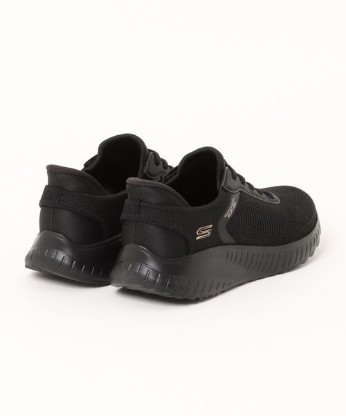 SKECHERS(スケッチャーズ)の「《SKECHERS》BOBS SQUAD CHAOS-CURRE(スニーカー・レディース・ブラック×ブラック/ベージュ系その他/ラベンダー・22.5cm/23.0cm/23.5cm/24.0cm/24.5cm/25.0cm)」の4枚目の写真