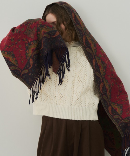 ルードギャラリー  ペイズリーストール ルードギャラリー ペイズリーストール 美品 希少 RUDE GALLERY paisley