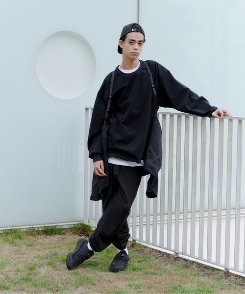 CMF OUTDOOR GARMENT（シーエムエフアウトドアガーメント）の「CMF OUTDOOR GARMENT/シーエムエフ アウトドアガーメント　別注 WEIRED SHELL（マウンテンパーカー・メンズ・ブラック/グレー・L/XL/M）」の17枚目の写真