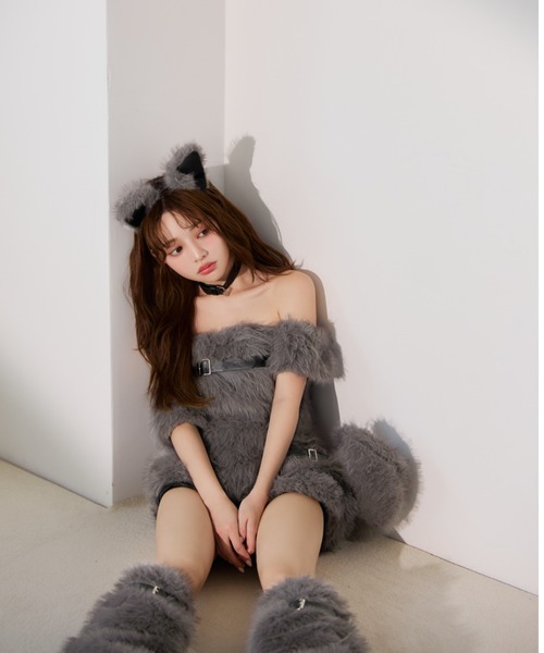 Sugar フード付きウルフ セットアップ Sugar フード付きウルフ セットアップ sugar nineファー ウルフ