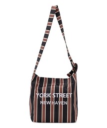 J.PRESS YORK STREET（ジェイプレスヨークストリート）の「【UNISEX】ストライプ ショルダーバック（ショルダーバッグ）」