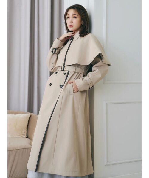 ダズリン トレンチコート dazzlinさんの新作コートが可愛すぎてる🤦‍♀️💘 私は154cmでSサイズ