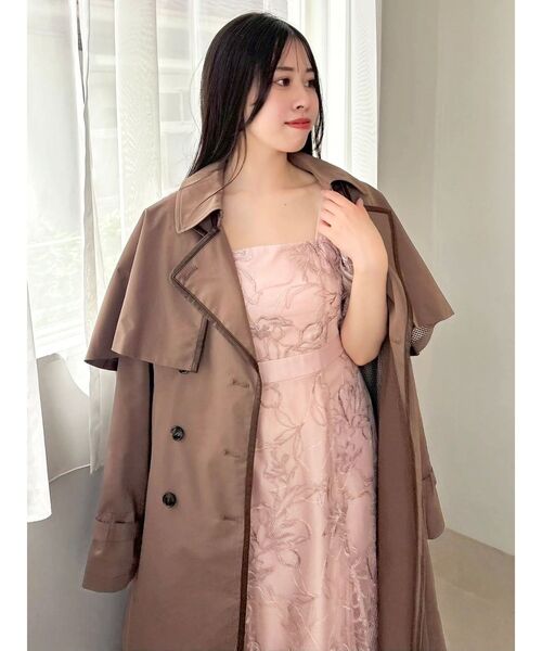 dazzlin(ダズリン)の「ケープ付2WAYトレンチコート(トレンチコート・レディース・モカ/ベージュ・FREE)」の19枚目の写真