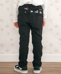 SLAP SLIP（スラップスリップ）の「恐竜はたらくくるまおしり刺しゅうテーパードパンツ(80~120cm)（その他パンツ・キッズ）」