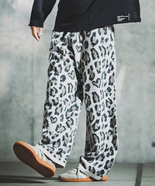 GLIMCLAP(グリムクラップ)の「mp14140-Illusionism Leopard Pattern Knitpants ニットパンツ(192-041-gla-cf)(その他パンツ・メンズ・ブラック/ベージュ/アイボリー/グレー系その他・S/M/L)」の12枚目の写真