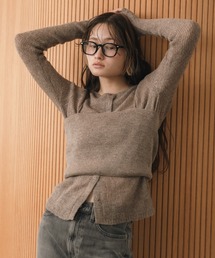 ニットビスチェ」に該当するブラウン/茶色系のファッション通販 - ZOZOTOWN
