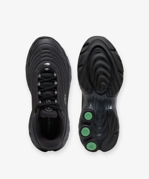 LACOSTE（ラコステ）の「衝撃吸収 レディース SPINOR 225 5 SFA ボリューム チャンキーソールスニーカー 厚底（スニーカー・レディース・ホワイト/ダークグレー・23.0cm/22.5cm/23.5cm/24.0cm/24.5cm）」の5枚目の写真