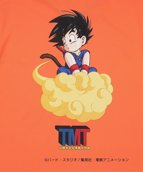 TMT（ティーエムティー）の「【TMT×ドラゴンボール】  ポロシャツ（悟空）（ポロシャツ・メンズ・オレンジ/ブルー・MEDIUM/LARGE/X-LARGE）」の4枚目の写真