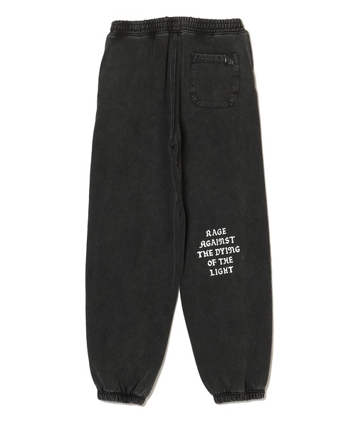 MSML（エムエスエムエル）の「VINTAGE GARMENT DYE SWEAT PANTS（スウェットパンツ・メンズ・グリーン/ブラック/ターコイズブルー・M/L/S/XL）」の4枚目の写真