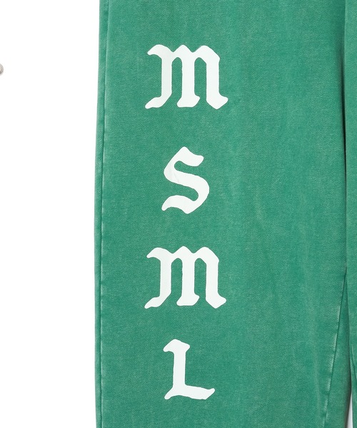 MSML（エムエスエムエル）の「VINTAGE GARMENT DYE SWEAT PANTS（スウェットパンツ・メンズ・グリーン/ブラック/ターコイズブルー・M/L/S/XL）」の16枚目の写真