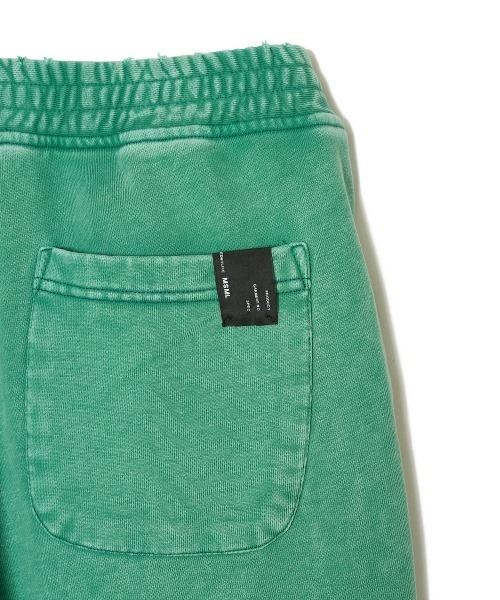 MSML（エムエスエムエル）の「VINTAGE GARMENT DYE SWEAT PANTS（スウェットパンツ・メンズ・グリーン/ブラック/ターコイズブルー・M/L/S/XL）」の17枚目の写真