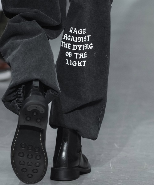 MSML（エムエスエムエル）の「VINTAGE GARMENT DYE SWEAT PANTS（スウェットパンツ・メンズ・グリーン/ブラック/ターコイズブルー・M/L/S/XL）」の12枚目の写真