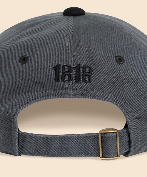 BROOKS BROTHERS(ブルックスブラザーズ)の「◆オンラインストア限定◆ コットンツイル ビッグGFロゴ バイカラー ベースボールキャップ(キャップ・メンズ・ネイビー/ブラック・ONE SIZE)」の4枚目の写真