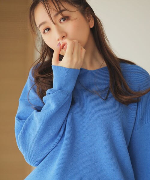 archivio ⭐️青 ニットセーター サイズ48 A1 : A SWEATER IS ORDINARY. Pullover - ROYAL BLUE - Yonetomi STORE