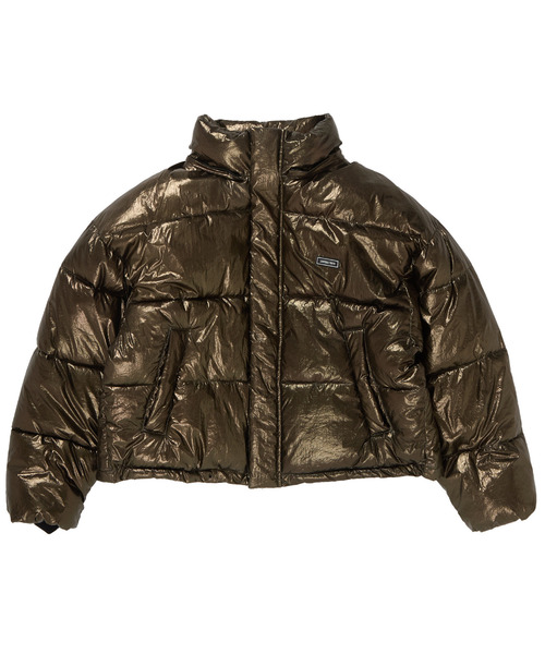 CONVERSE TOKYO(コンバーストウキョウ)の「【HL】METALLIC SHORT DOWN JACKET(ダウンジャケット/コート・レディース・シルバー/ブラック/カーキ・FREE)」の19枚目の写真
