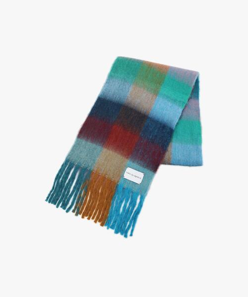 oneday apartment japan ブロックカラーマフラー oneday apartment japan ブロックカラーマフラー 【LIVE】ON・OFF兼用