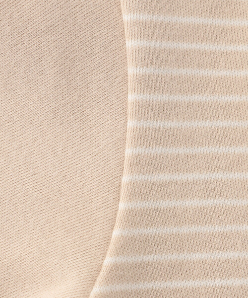 COMME CA ISM（コムサイズム）の「クマ耳付き おしりパッチ ツーウェイオール（ロンパース・キッズ・ネイビー/ベージュ・60-80cm）」の17枚目の写真