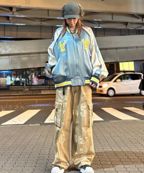 el conductorH/コンダクター/別注 Embroidered Sourvenir JKT