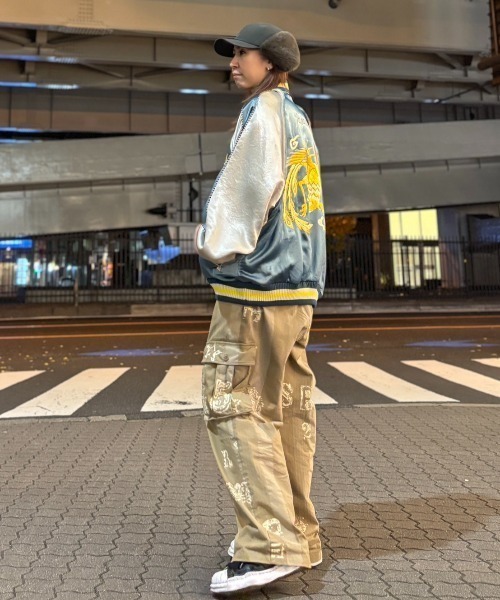el conductorH/コンダクター/別注 Embroidered Sourvenir JKT