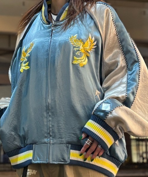 el conductorH/コンダクター/別注 Embroidered Sourvenir JKT