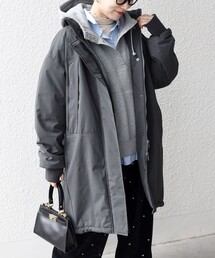 SHIPS any | SHIPS any:〈多機能〉中綿 2WAY スタンドカラー モンスター コート(その他アウター)