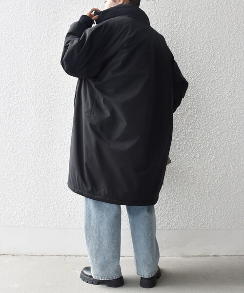 セール】SHIPS any:〈多機能〉中綿 2WAY スタンドカラー モンスター