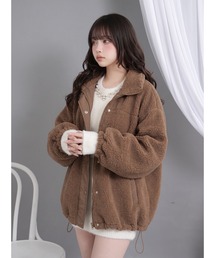 ボアスタンドブルゾン【ジャケット】【コート】