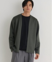 BACK NUMBER（バックナンバー）の「【BACK NUMBER】カットソーカーディガンTシャツセット (カットソーカーディガン/Tシャツセット/テーラードライク/シワになりにくい/イージーケア/通気性/レイヤード/きれいめカジュアル/デイリーユース)（アンサンブル）」