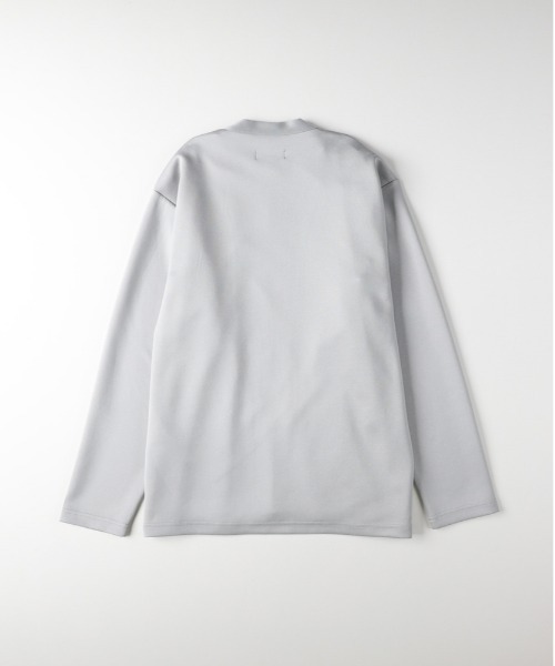 BACK NUMBER(バックナンバー)の「【BACK NUMBER】カットソーカーディガンTシャツセット (カットソーカーディガン/Tシャツセット/テーラードライク/シワになりにくい/イージーケア/通気性/レイヤード/きれいめカジュアル/デイリーユース)(アンサンブル・メンズ・ダークグレー/ライトグレー/オリーブ・M/L/XL)」の4枚目の写真