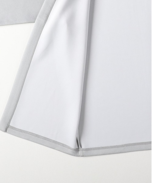 BACK NUMBER(バックナンバー)の「【BACK NUMBER】カットソーカーディガンTシャツセット (カットソーカーディガン/Tシャツセット/テーラードライク/シワになりにくい/イージーケア/通気性/レイヤード/きれいめカジュアル/デイリーユース)(アンサンブル・メンズ・ダークグレー/ライトグレー/オリーブ・M/L/XL)」の5枚目の写真