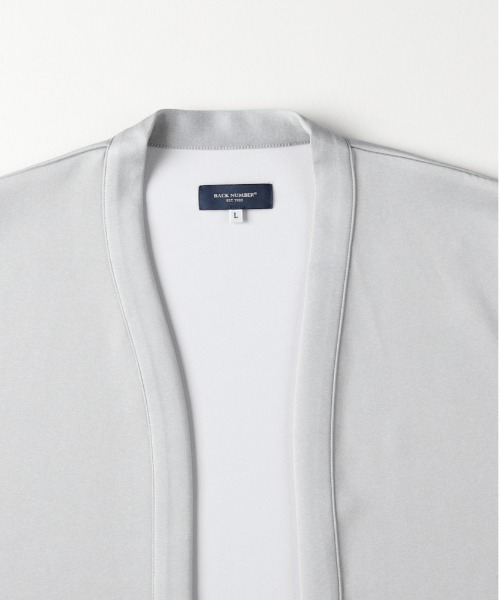 BACK NUMBER(バックナンバー)の「【BACK NUMBER】カットソーカーディガンTシャツセット (カットソーカーディガン/Tシャツセット/テーラードライク/シワになりにくい/イージーケア/通気性/レイヤード/きれいめカジュアル/デイリーユース)(アンサンブル・メンズ・ダークグレー/ライトグレー/オリーブ・M/L/XL)」の8枚目の写真