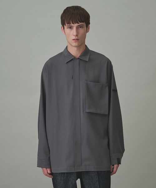 N.HOOLYWOOD POCKET SHIRT ドロップショルダー シャツ N.HOOLYWOOD（N.ハリウッド）の「POCKET SHIRT（シャツ/ブラウス